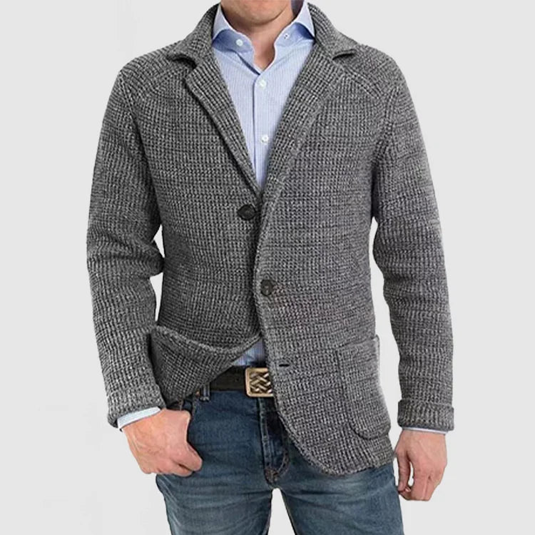 Henry | Men's Two-Button Knit Blazer