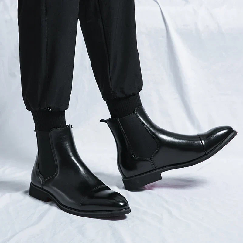 Radcliffe - Genuine Leather Chelsea Boots